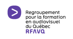 Regroupement pour la formation en audiovisuel du Québec